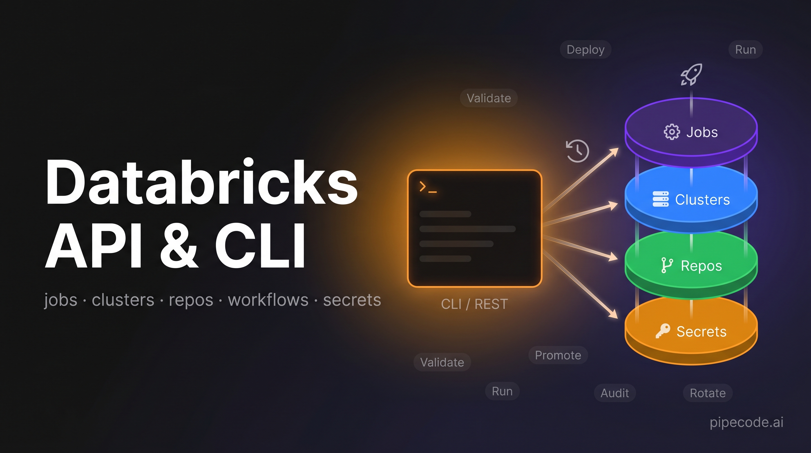 Databricks API & CLI for Data Engineers: Jobs, Clusters, Repos & CI/CD