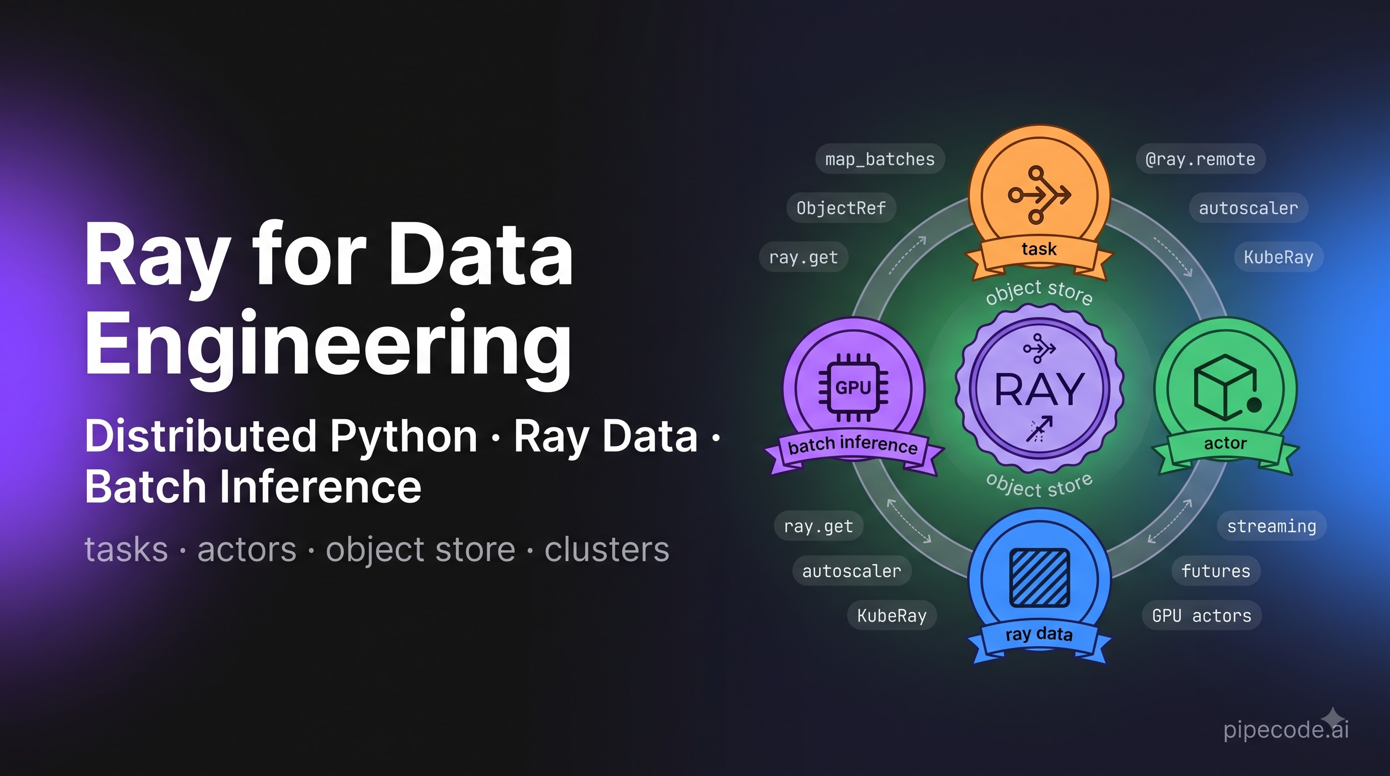 Ray for Data Engineering: Distributed Python, Ray Data & Batch Inference at Scale